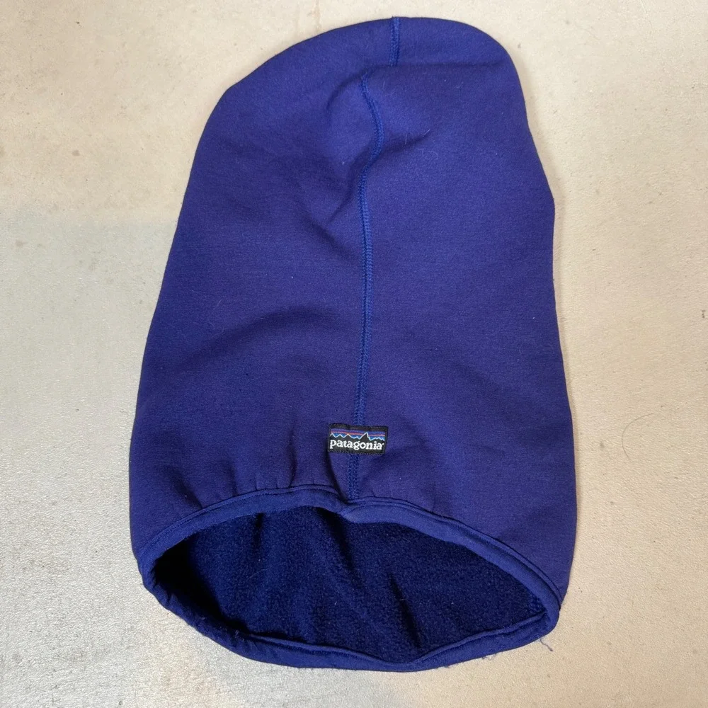 Patagonia Fleece Balaclava Ski Mask purple Mens Winter Headwear Hood